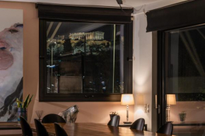 Athenian Gallery Loft with Acropolis view in Gazi
